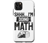 Shhh... I'm Doing Math Fitness Haltérophilie Lfiting Gym Coque pour iPhone 11 Pro Max