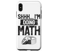 Shhh... I'm Doing Math Fitness Haltérophilie Lfiting Gym Coque pour iPhone XS Max