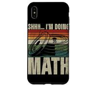 Shhh I'm Doing Math Fitness Poids Gym Lover Training Sport Coque pour iPhone XS Max