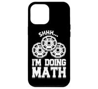 Shhh... I'm Doing Math Haltérophilie Sport Entraînement Entraînement Coque pour iPhone 12 Pro Max