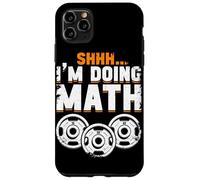 Shhh... I'm Doing Math Training Workout Haltérophilie Musculation Coque pour iPhone 11 Pro Max