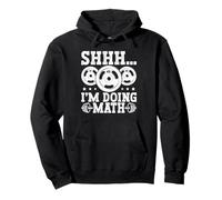 Shhh I'm Doing Math Weight Plate Humor Sweat à Capuche