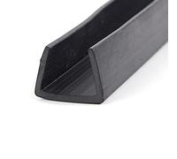 SHHMA Caoutchouc Profil U Bordure De Protection Joint De Protection Utilisé pour Protéger Le Bord De La Table, 2 Mm D'épaisseur,14mm x 12mm