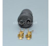 Shhworldsea-Connecteur D'ampoule Led,2 Pi¿Ces,T10 W5w T5,Souple,Support,Adaptateurs,C¿Ble,Prise,Wedge Base - Type T10-8-2set