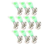 SHI- Cloche de pêche 10pcs Cloches en Spirale Jumelles Alarmes de Morsure de Pêche Outil de Clips de Pointe de sport peche