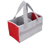 SHI- Étui de transport pour Toniebox Starter Set Sac de rangement de transport Portable, espace jeux poussette Rouge Rouge