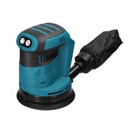 SHI-Ponceuse Orbitale Sans Fil 125mm - Moteur Sans Balais Type Makita - 6 Vitesses - Machine Seule (Sans Batterie ni Chargeur)