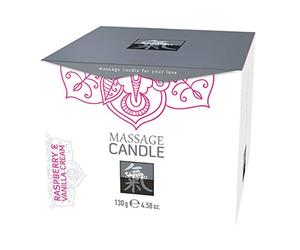 SHIATSU Bougie de Massage-6265200000 Raspberry & Vanilla Cream Taille Unique