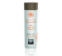 Shiatsu Huile Corporelle de Luxe Comestible Thé Vert/Mandarine
