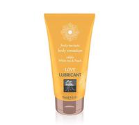 HOT Shiatsu Love gel lubrifiant saveur White Tea & Peach 75 ml