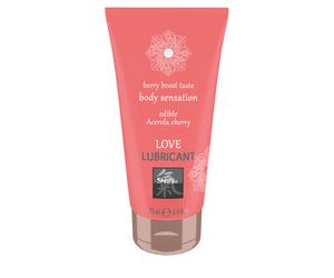 Shiatsu - Lubrifiant comestible à la cerise acerola - 75 ml