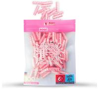 SHIBA-100 filtres à charbon actif Ø 6 mm Tip Size ROSÉ Edition avec des capuchons en fibres végétaliennes et du charbon acti[3