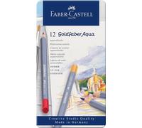 Shiba-114612 - Crayons Aquarelle Goldfaber, Set De 12 Crayons De Couleur, Incassables, Entièrement Aquarellables[1279]