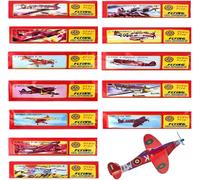 SHIBA-12 Pack Avions en Polystyrène, Avions Jouets, Avion Polystyrene Planeur Planeurs Polystyrène pour Enfants, pour Facile à Con[1