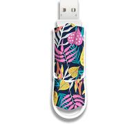 SHIBA-128GB Feuilles Xpression USB 3.2 Gen 1 Flash Drive - clé USB au Design élégant - Idéale pour Le Stockage & la Sauvegarde pou[1