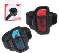 Shiba-2 Pièces Sangle De Jambe Compatible Avec Ns Switch Ring Fit Adventure Game/Nintendo Switch Sports Play Soccer,Noir Ajustable[1