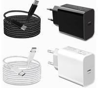 SHIBA-2Pack 25W Chargeur USB C Cable pour Samsung A55 5G/A35 5G/A25 A56 A26 5G/A15 5G/A53 5G/A16 5G/A54 5G/A14/A23 5G/A05S S23 FE [3