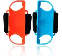 Shiba-2pcs Brassard Bracelet Elastique Réglable, Nintendo Switch Bracelet Avec Emplacement Pour Switch Joy-Con Petite Poignée Brac[8