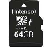 SHIBA-3423490 Carte Micro SDXC Classe 10 64 Go Noir[1701]