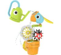 Shiba-40222 - Yookidoo Oiseau À Bascule¿ Jouet Bain Bébé Thème Du Jardin - Jeu Bain Et Douche - Arrosoir, Oiseau , Fleurs, Coccine[1