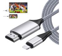 SHIBA-[4M Long Version HDMI Cable for iPhone, HDMI Converter Cable, Telephone/Pad/Pod to TV, HDMI Connection Cable, OS 11, 12, 13,[8