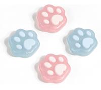 Shiba-4pcs Manette Analogique En Silicone Souple Pour Contrôleur Switch Oled, Cute Patte De Chat Thumb Grips Caps Compatible Avec [8