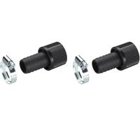 Shiba-Adaptateur Pour Tuyau D'aspiration 25 Mm De (1 Pouce) : Adaptateur De Pompe Avec Collier De Serrage Pour Une Connexion Étan[1