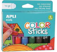 Shiba-Apli Kids 14227 - Pack De 6 Tubes Gouache Solide - Couleurs Assorties - 10 G[3426]