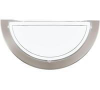 SHIBA-Applique Planet 1, applique murale, éclairage mural pour l'intérieur en métal et verre, lampe de salon en nickel mat, blanc,[4