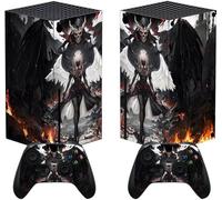 Shiba-Autocollant Manette Pour Xbox Series X Accessoires Protection,Stickers Pour Xbox Series X Console Skin-Ange Des Ténèbres[267]