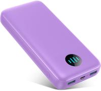 Shiba-Batterie Externe 26800mah Haute Capacité Power Bank Charge Rapide Pd3.0 Usb C In&out Chargeur Portable, Tri-Output Batterie [1
