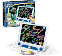 Shiba-Big Minds - Tableau Magique Led Tablette Dessin Enfant 3 En 1 Tablette A Dessin Enfant 4 Ans+ Tablette D'écriture 6 Po[1