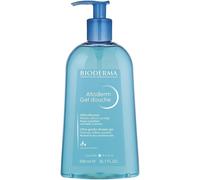 Shiba-Bioderma Atoderm Gel Douche Nettoyant Doux Sans Savon Peaux Sensibles Normales À Sèches 1 L[100]