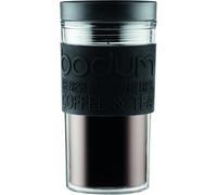 Shiba-Bodum - 11684-01s - Mug De Voyage Isotherme En Plastique -Couvercle À Vis - Hermétique - 0.35 L - Noir[787]