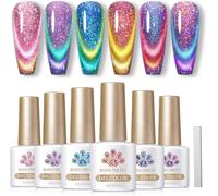 Shiba-Born Pretty 9d Cat Magnétique Eye Gel Vernis À Ongles Uv Paillettes Gel Vernis À Ongles Manucure Et Ongles Art Diy À La Mais[1
