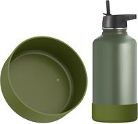 Shiba-Botte De Bouteille D'eau Compatible Avec Iron °Flask À Bouche Large/Bouche Étroite 64 Oz, Protecteur De Manchon Inférieur De[5