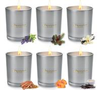 SHIBA-Bougie Parfumées, Coffret Cadeau Femme, idee cadeau chat femme, 6 x 5,6 Oz Durée pour L'aromathérapie Mariage Bath Yoga Cade[9