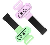 Shiba-Bracelets Pour Just-Dance 2025 2024 2023/ Zumba Burn It Up Pour Nintendo Switch & Swith Oled Model Pour Joy-Cons, Sangle Ela[4