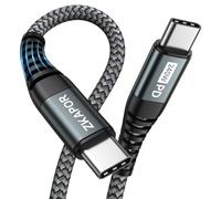 SHIBA-Câble USB C vers USB C 2M, Chargeur Type C 240W Charge Rapide PD 3.1 Câble Type C 100W pour iPhone 15/15 Pro/15 Pro Max, Sam[8