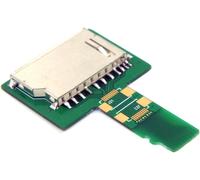 Shiba-Cablecc Sd Card Socket Female To Micro-Sd Tf Male Memory Card Kit Extension Adapter Testing Tools Extender[386]