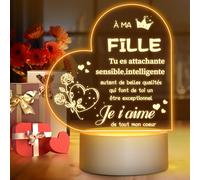 Shiba-Cadeau Anniversaire Fille,Cadeaux Fille,Cadeaux D'anniversaire Pour Ma Filles De Maman Papa,Veilleuse En Acrylique Gravée,Me[1
