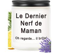 SHIBA-Cadeau Maman - Cadeau Anniversaire Maman, Cadeau Jeune Maman, Bougie Parfumée à la Lavande, Cadeau de Noël Parfait pour Mama[9