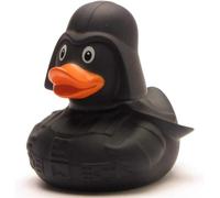 Shiba-Canard De Bain En Forme D'étoile De La Mort I Canard De Bain Black Star I L : 8,5 Cm ¿ Avec Porte-Clés En Caoutchouc En Kit [9