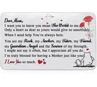 SHIBA-Carte de v?ux pour maman, anniversaire, fête des mères, carte de poche gravée personnalisée, rappel d'amour, cadeau de remer[1