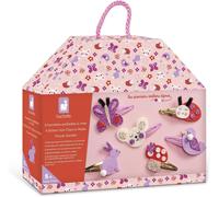 Shiba-- Coffret 6 Barrettes À Créer - Jardin Fleuri - Les Ateliers Bijoux - Kit Loisir Créatif Enfant - Apprentissage Motricité Fi[7