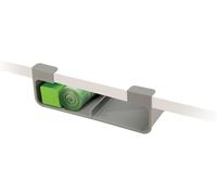 SHIBA-Cupboardstore Rangement Sous Étagère pour Film Alimentaire, Papier Aluminium et Sacs, Gain de Place - Gris[2753]