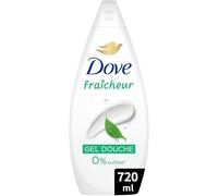 Shiba-Dove - Gel Douche - Essentiel Fraîcheur - Nettoie En Douceur Et Adoucit La Peau- Testé Dermatologiquement - 0% Sulfate - 720[1