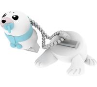 SHIBA-, ECMMD16GM334, Clé USB 16 Go avec figurine bébé phoque en caoutchouc souple, design marin ludique, vitesse de lecture 15 Mo[8
