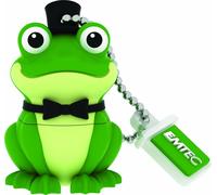 SHIBA-, ECMMD16GM339, Clé USB 16 Go en caoutchouc siliconé, design grenouille crooner, vitesse de lecture 15 Mo/s, écriture 5 Mo/s[8