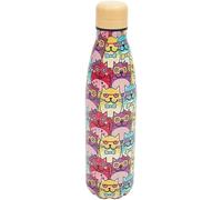 SHIBA-Eco Chic Bouteille thermique réutilisable Bouteille de voyage isotherme en acier inoxydable avec couvercle anti-fuite Ut[2
